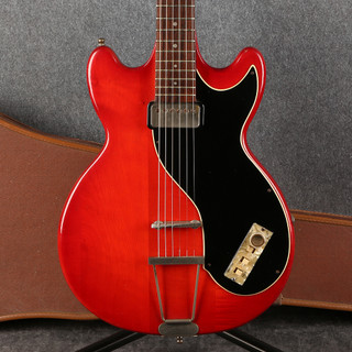 Hofner Colorama 60s - Fiesta Red - Case - 2nd Hand