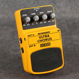Behringer UC200 Ultra Chorus Pedal - 2nd Hand (130348) Behringer UC200 Ultra Chorus Pedal - 2nd Hand (130348)