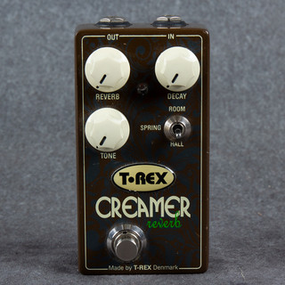 T-Rex Creamer Reverb Pedal - 2nd Hand T-Rex Creamer Reverb Pedal - 2nd Hand