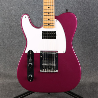 Fender Mexican Standard Telecaster HH-ESP PUPs - LH - Violet Refinish - 2nd Hand