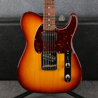 G&L Fullerton Deluxe ASAT Classic Bluesboy - 3 Tone Sunburst - Case - 2nd Hand G&L Fullerton Deluxe ASAT Classic Bluesboy - 3 Tone Sunburst - Case - 2nd Hand