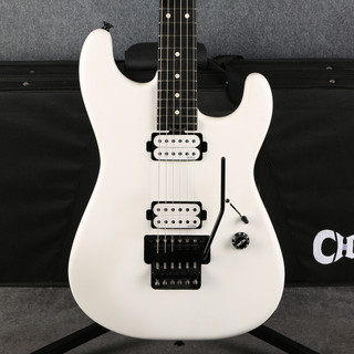 Charvel Jim Root Pro-Mod San Dimas Style 1 HH FR E Satin White - Case - 2nd Hand