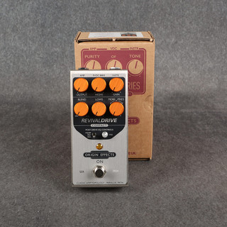 Origin Effects RevivalDRIVE Compact Overdrive Pedal - Boxed - 2nd Hand Origin Effects RevivalDRIVE Compact Overdrive Pedal - Boxed - 2nd Hand