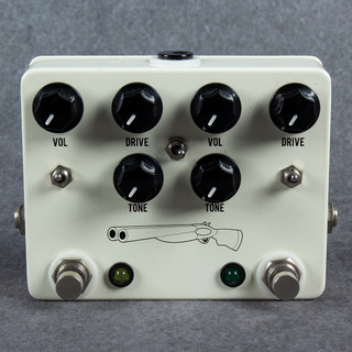 JHS Double Barrel V3 Overdrive Pedal - 2nd Hand