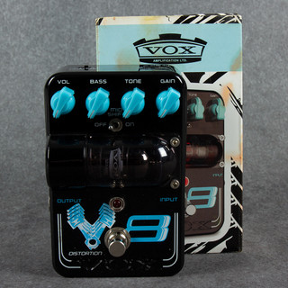 Vox V8 Distortion Pedal - Boxed - 2nd Hand