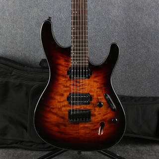 Ibanez S621QM-DEB - Dragon Eye Burst - Gig Bag - 2nd Hand