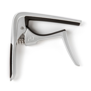 Jim Dunlop Trigger Fly Capo Curved - Satin Chrome