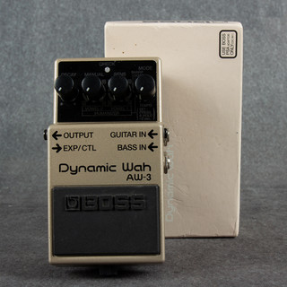 Boss AW-3 Dynamic Wah Pedal - Boxed - 2nd Hand