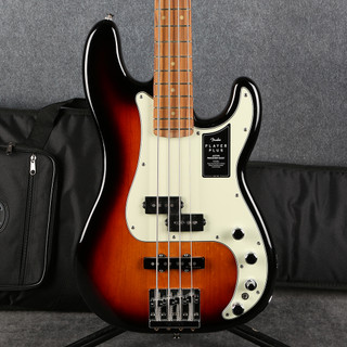 Fender Player Plus Precision Bass - 3-Colour Sunburst - Gig Bag - 2nd Hand