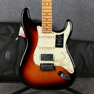 Fender Player Plus HSS Stratocaster - 3-Colour Sunburst - Gig Bag - 2nd Hand