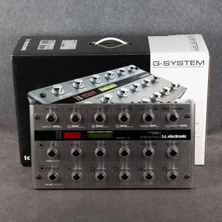 TC Electronic G-System Multi-Effects Processor - Boxed - 2nd Hand