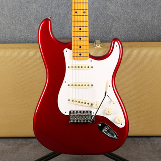 Fender Classic Series 50s Stratocaster Lacquer Candy Apple Red - Case - 2nd Hand