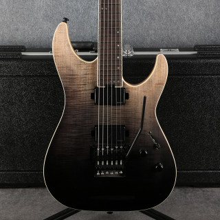 Schecter C-1 FR SLS Elite - Black Fade Burst - Hard Case - 2nd Hand Schecter C-1 FR SLS Elite - Black Fade Burst - Hard Case - 2nd Hand