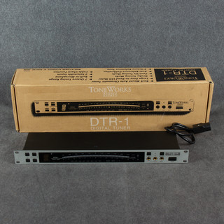 Korg ToneWorks DTR-1 Digital Rack Tuner - Boxed - 2nd Hand Korg ToneWorks DTR-1 Digital Rack Tuner - Boxed - 2nd Hand