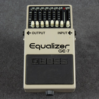 Boss GE-7 EQ Pedal - 2nd Hand