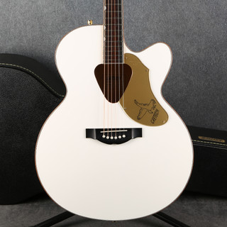 Gretsch G5022CWFE Rancher Falcon Jumbo Electro Acoustic White - Case - 2nd Hand