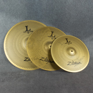 Zildjian L80 Low Volume Cymbals - Crash 16 - Ride 18 - Hi-Hats 14 - 2nd Hand