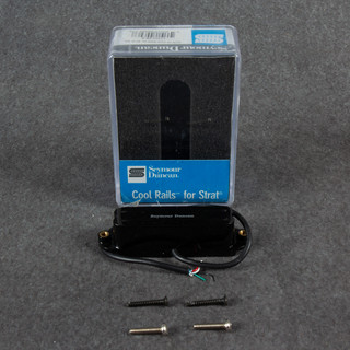 Seymour Duncan Cool Rails Strat Bridge Pickup - Black - Boxed - 2nd Hand Seymour Duncan Cool Rails Strat Bridge Pickup - Black - Boxed - 2nd Hand