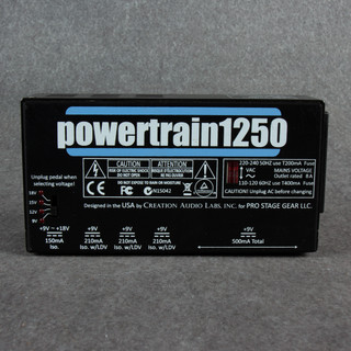 Powertrain 1250 Power Supply - 2nd Hand Powertrain 1250 Power Supply - 2nd Hand