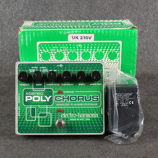 Electro-Harmonix Stereo PolyChorus - PSU - Box & PSU - 2nd Hand