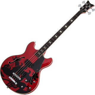 Schecter Simon Gallup Corsair - Red