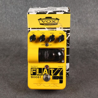 Vox Flat 4 Boost - Boxed - 2nd Hand (133302) Vox Flat 4 Boost - Boxed - 2nd Hand (133302)