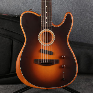 Fender Player Acoustasonic Telecaster - Shadow Burst - Gig Bag - 2nd Hand
