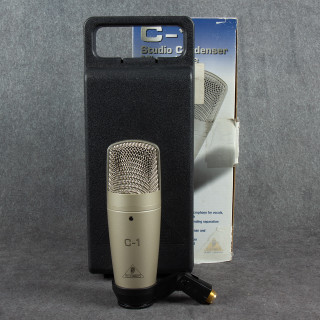 Behringer C-1 Studio Condenser Microphone - Case - Boxed - 2nd Hand (133453)