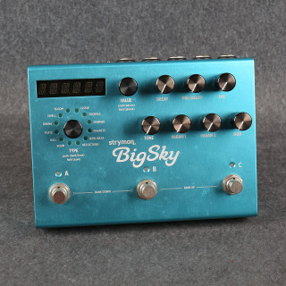 Strymon Big Sky Reverb Pedal - Boxed - 2nd Hand