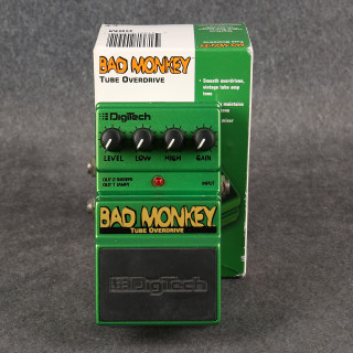 DigiTech Bad Monkey Overdrive - Boxed - 2nd Hand DigiTech Bad Monkey Overdrive - Boxed - 2nd Hand