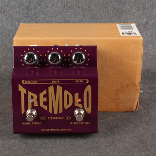 Jim Dunlop TS-1 Stereo Pan Tremolo - Boxed - 2nd Hand Jim Dunlop TS-1 Stereo Pan Tremolo - Boxed - 2nd Hand