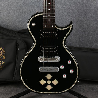 Zemaitis CS24SU Black Diamond - Black - Soft Case - 2nd Hand Zemaitis CS24SU Black Diamond - Black - Soft Case - 2nd Hand