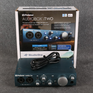 PreSonus AudioBox iTwo Audio Interface - Boxed - 2nd Hand