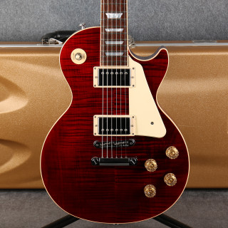 Gibson Les Paul Standard - 2015 - Wine Red Candy - Hard Case - 2nd Hand