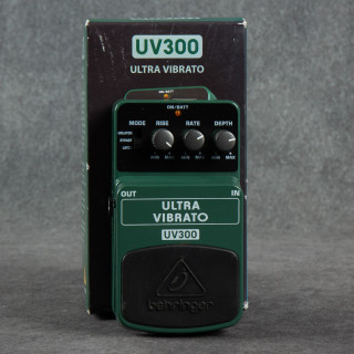 Behringer UV300 Ultra Vibrato Pedal - Boxed - 2nd Hand (133984)