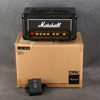 Marshall DSL1HR 1w Amp Head - Boxed - 2nd Hand