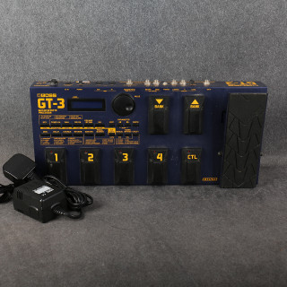 Boss GT-3 Guitar Effects Processor - PSU - 2nd Hand Boss GT-3 Guitar Effects Processor - PSU - 2nd Hand