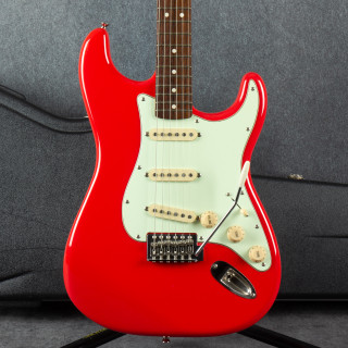 Squier Classic Vibe Simon Neil Stratocaster - Fiesta Red - Hard Case - 2nd Hand