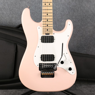 Charvel Pro-Mod So-Cal Style 1 HH FR M - Satin Shell Pink - Gig Bag - 2nd Hand
