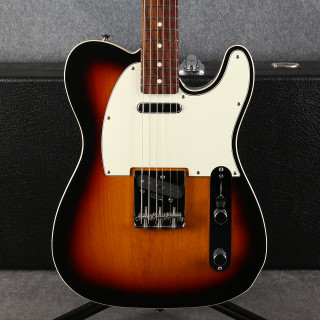Fender MIJ Reissue 62 Custom Telecaster - 3 Tone Sunburst - Hard Case - 2nd Hand (134031)