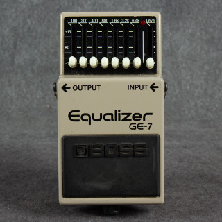 Boss GE-7 Equalizer Pedal - 2nd Hand (134385)