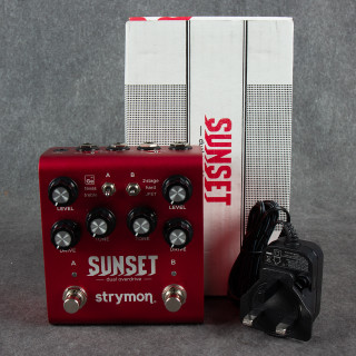 Strymon Sunset Dual Overdrive Pedal - Box & PSU - 2nd Hand (134386) Strymon Sunset Dual Overdrive Pedal - Box & PSU - 2nd Hand (134386)