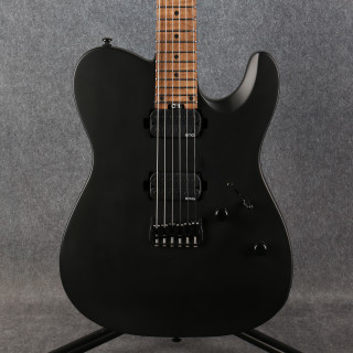 Harley Benton Fusion-T EMG HT Roasted - Satin Black - 2nd Hand