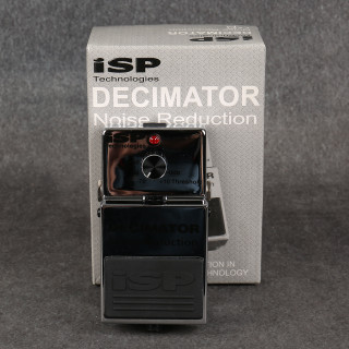 ISP Decimator Noise Gate - Boxed - 2nd Hand ISP Decimator Noise Gate - Boxed - 2nd Hand