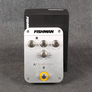 Fishman Pro-AFX Reverb - Boxed - 2nd Hand Fishman Pro-AFX Reverb - Boxed - 2nd Hand