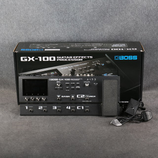 Boss GX-100 Guitar Effects Processor - Box & PSU - 2nd Hand Boss GX-100 Guitar Effects Processor - Box & PSU - 2nd Hand