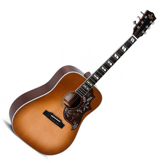 Sigma SG Series DM-SG5 Electric Acoustic Guitar - Heritage Cherry Sunburst