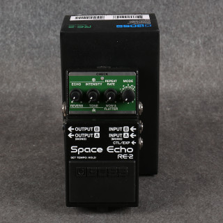 Boss RE-2 Space Echo - Boxed - 2nd Hand (134899) Boss RE-2 Space Echo - Boxed - 2nd Hand (134899)