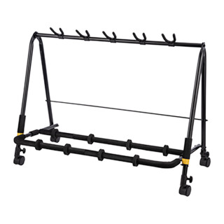Hercules GS525B PLUS 5-Piece Multi-Guitar Rack with Castors Hercules GS525B PLUS 5-Piece Multi-Guitar Rack with Castors