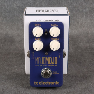 TC Electronic MojoMojo Paul Gilbert Overdrive - Boxed - 2nd Hand TC Electronic MojoMojo Paul Gilbert Overdrive - Boxed - 2nd Hand